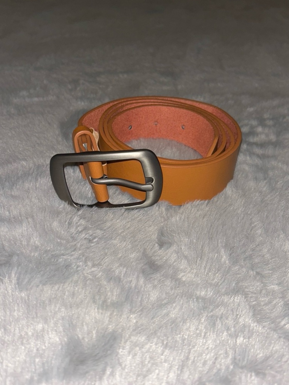 Classic Tan Leather Belt for women